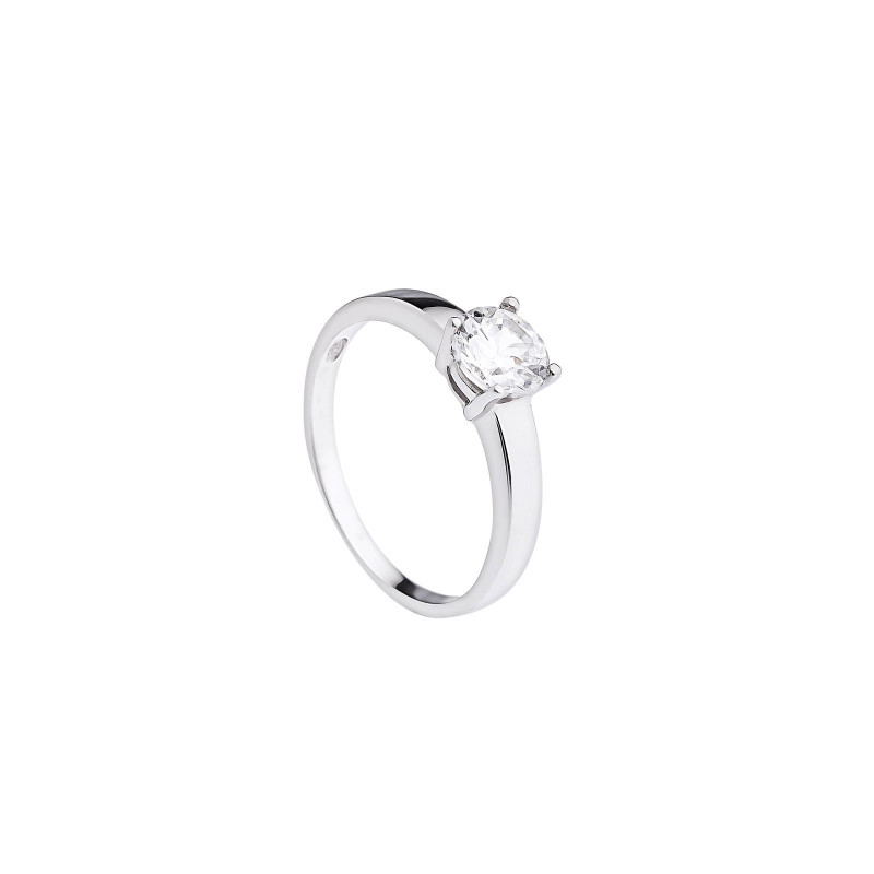 Bague Solitaire Argent - Solia