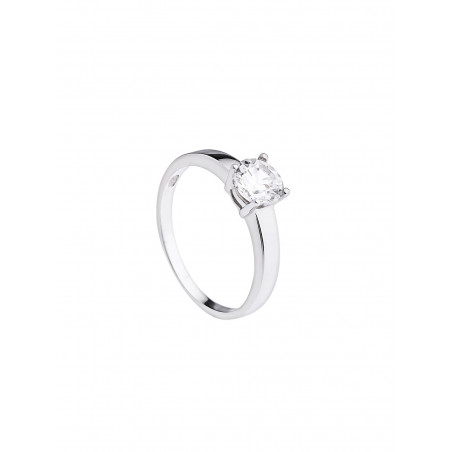 Bague Solitaire Argent - Solia