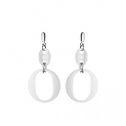 Boucles d'Oreilles Pendantes en Céramic - Julia
