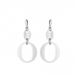 Boucles d'Oreilles Pendantes en Céramic - Julia