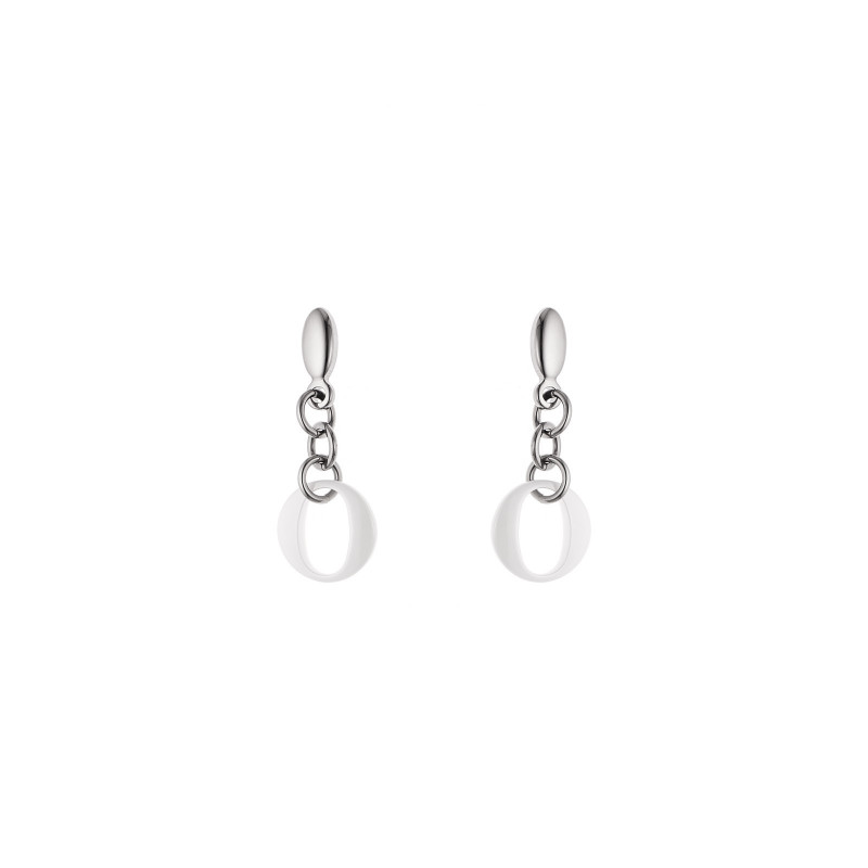 Boucles d'Oreilles Pendantes en Céramic - Nora