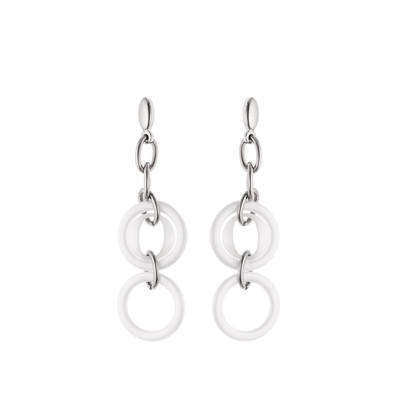 Boucles d'oreilles Pendantes Céramique - Livia