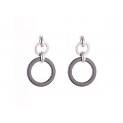 Boucles d'oreilles Pendantes Céramique