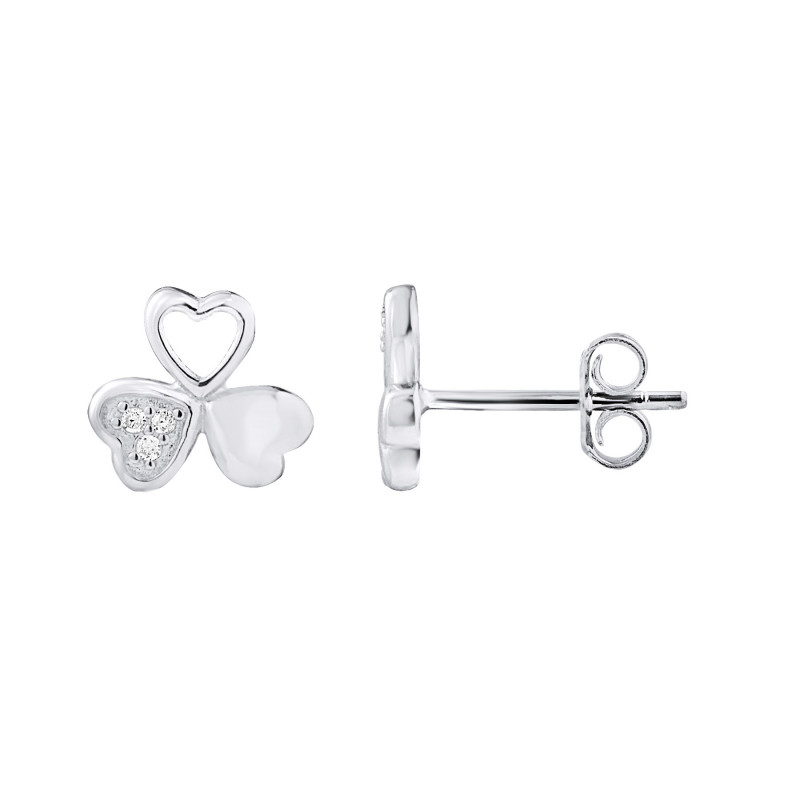 Boucles d'Oreilles en Argent - Eve