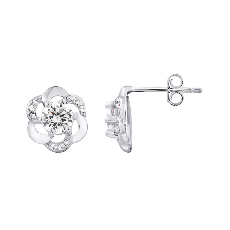 Boucles d'Oreilles en Argent - Alma