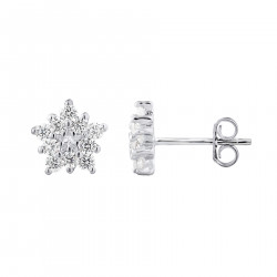 Boucles d'Oreilles en Argent - Céline