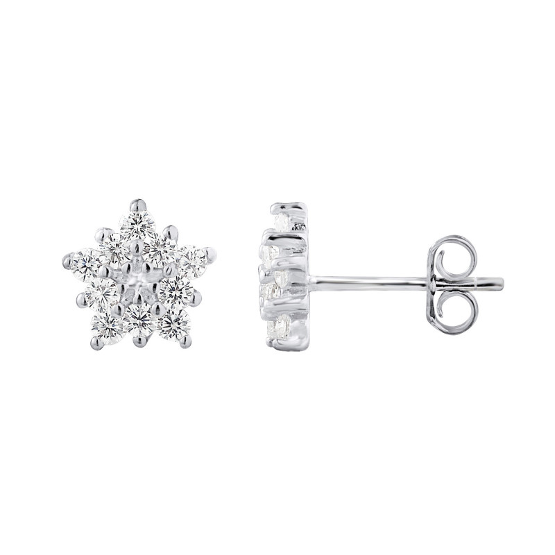 Boucles d'Oreilles en Argent - Céline