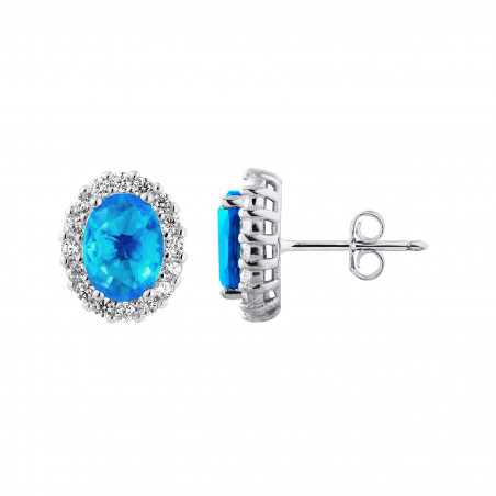 Boucles d'Oreilles en Argent - Thaïs