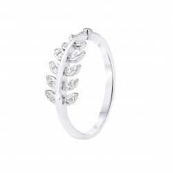 Bague en Argent - Leaf