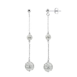 Boucles d'Oreilles en Argent - Less