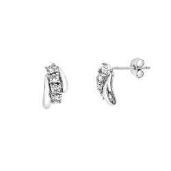 Boucles d'Oreilles en Argent - Marianne