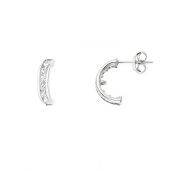 Boucles d'Oreilles en Argent - Ilyana