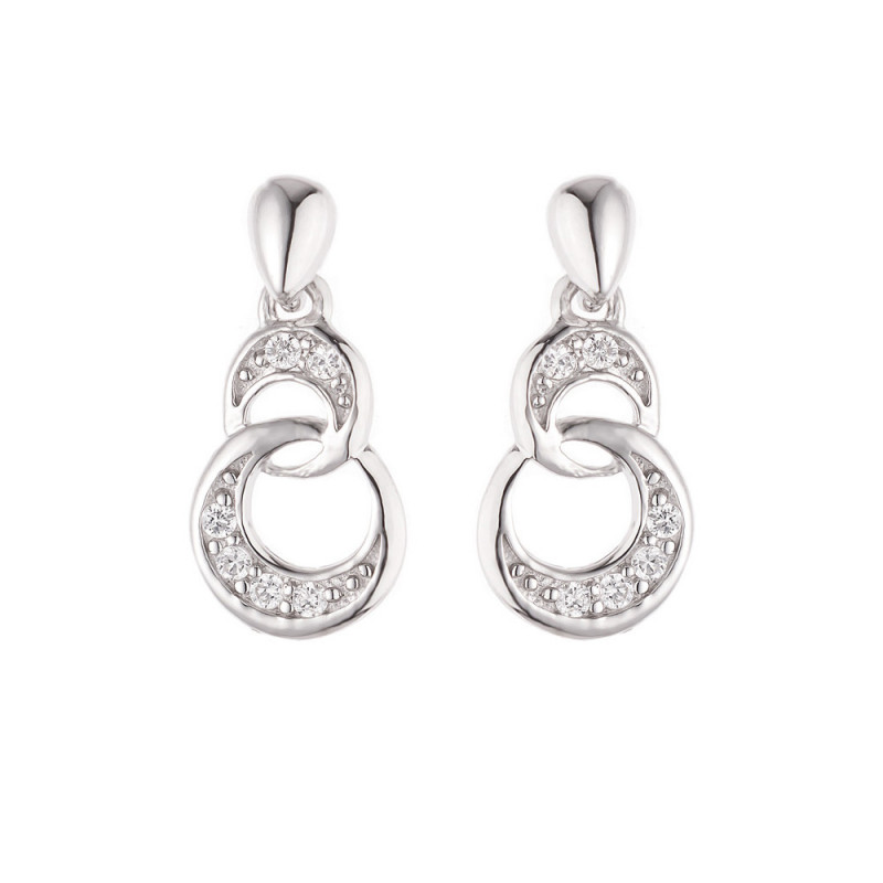 Boucles d'Oreilles en Argent - Sabrina