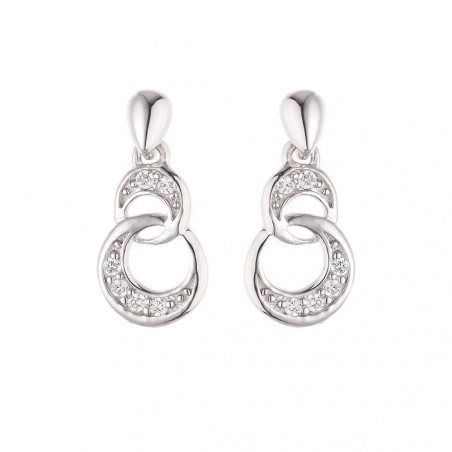 Boucles d'Oreilles en Argent - Sabrina