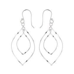 Boucles d'Oreilles en Argent - Elvire