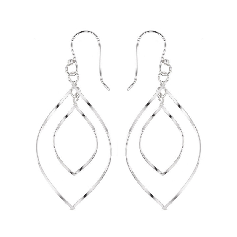 Boucles d'Oreilles en Argent - Elvire