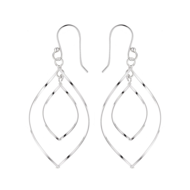 Boucles d'Oreilles en Argent - Elvire