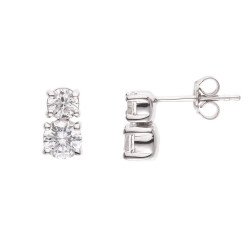 Boucles d'Oreilles en Argent - Lola