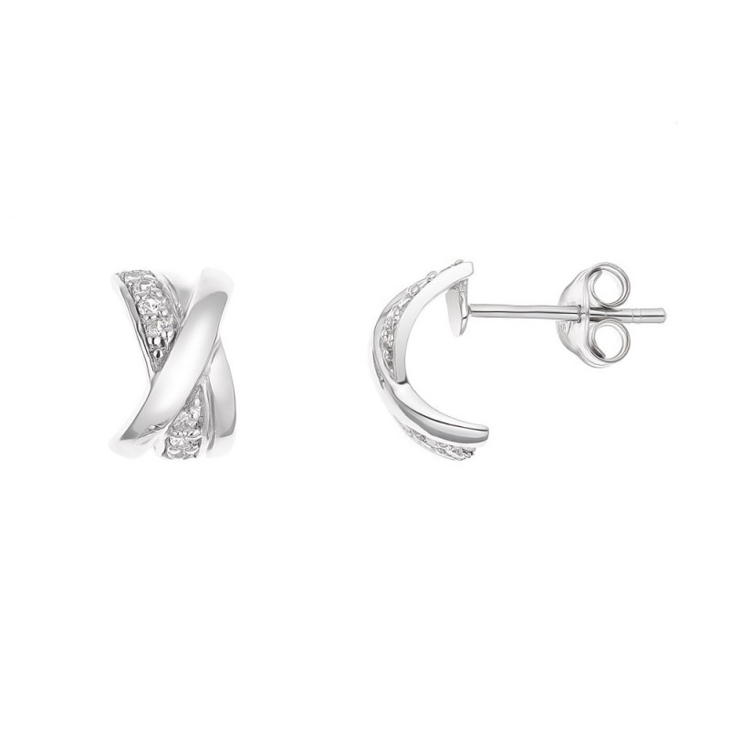 Boucles d'Oreilles en Argent - Antonia