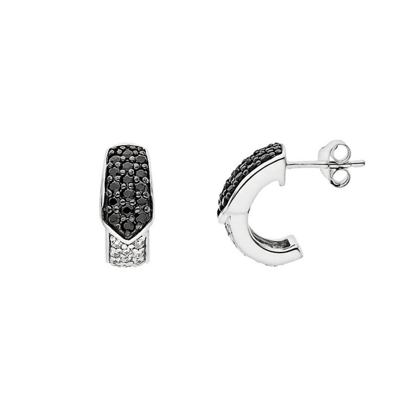 Boucles d'Oreilles en Argent - Manelle