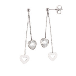 Boucles d'Oreilles en Argent - Lorraine