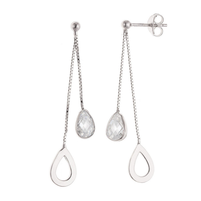 Boucles d'Oreilles en Argent - Alyssia