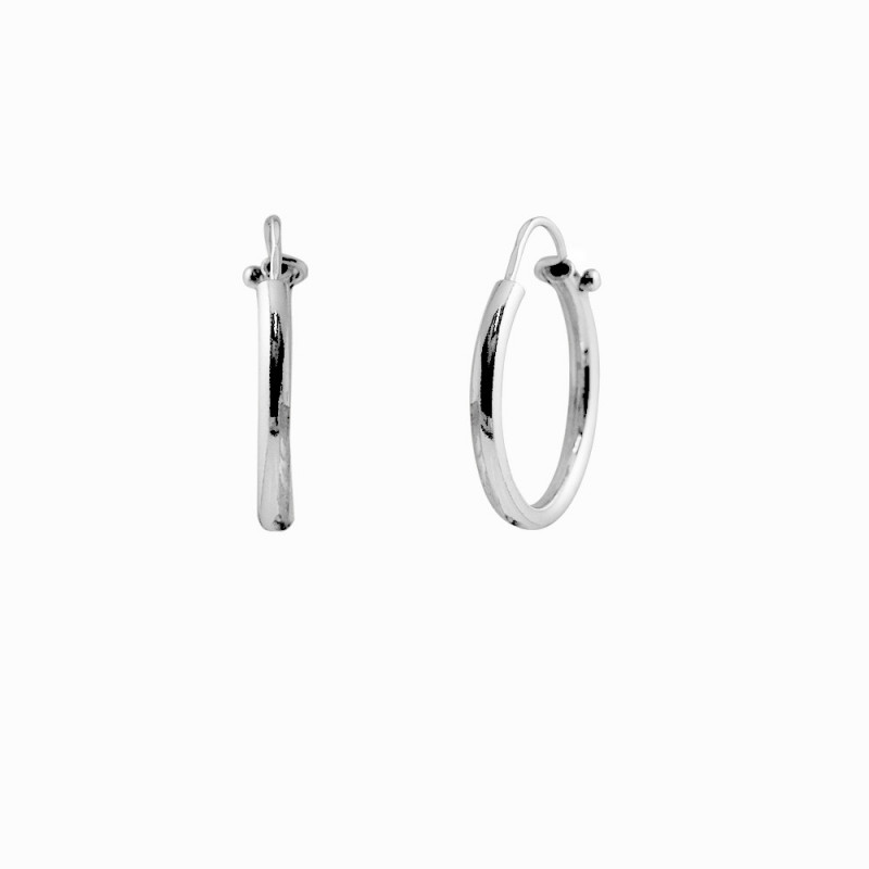 Boucles d'Oreilles en Argent - Ely