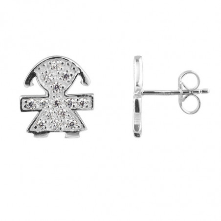 Boucles d'Oreilles en Argent - Filla