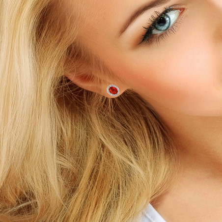 Boucles d'Oreilles en Argent - Thaïs