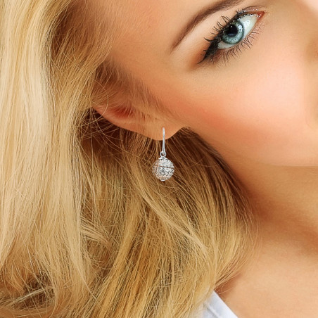 Boucles d'Oreilles en Argent - Paula