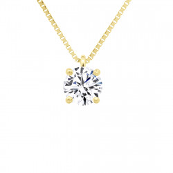 Collier Solitaire en Or - AINIA