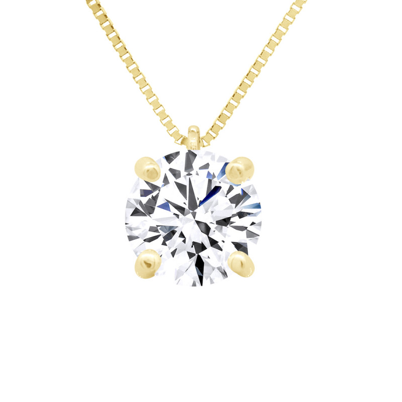 Collier Solitaire en Or - Alcibie