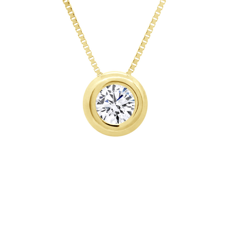 Collier Solitaire en Or - Alcinoé