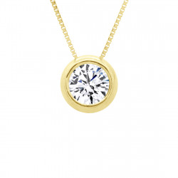 Collier Solitaire en Or - Alcippé