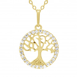 Collier Arbre de Vie en Or - Léhi