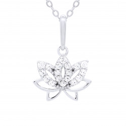 Collier Lotus en Or - Orithie