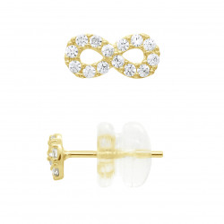 Boucles d'Oreilles Infinity en Or - Elypse