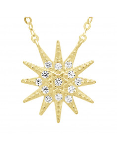 Collier Soleil en Or - Soly