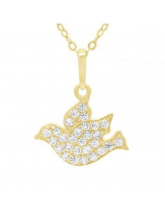Collier Oiseau en Or - Coli