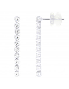 Boucles d'Oreilles Pendantes en Or - Pafia