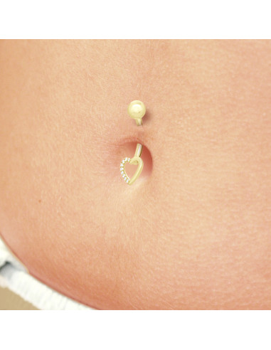 Piercing Nombril en Or - Noby