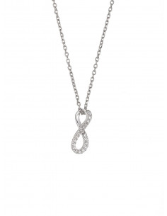 Collier Infini en Argent - Olivia