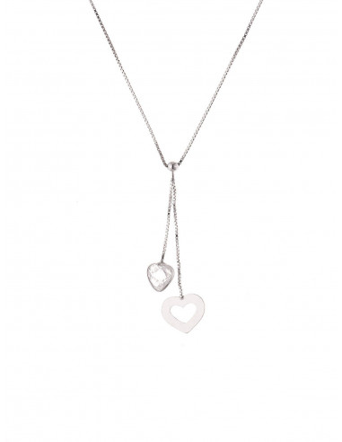 Collier Cœur en Argent - Juliette