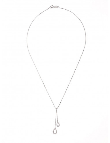 Collier Goutte en Argent - Lou