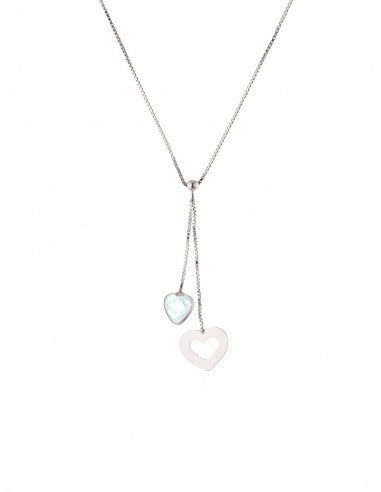 Collier Cœur Topaze - Toa