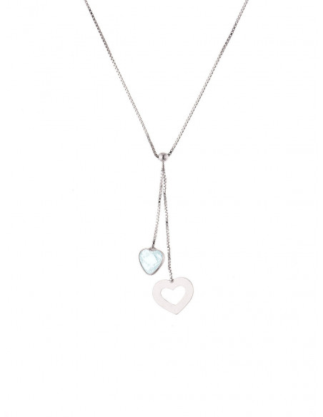 Collier Cœur Topaze - Toa