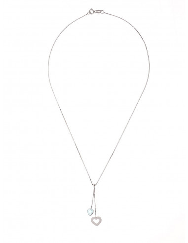 Collier Cœur Topaze - Toa