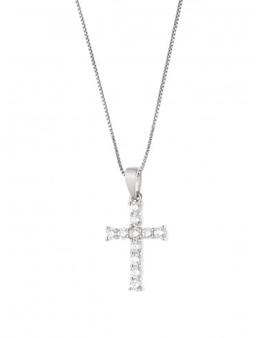 Collier Croix en Argent - Créa