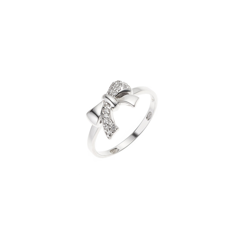 Bague Argent Jonc Motif Nœud - Noya